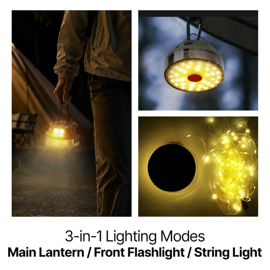LumiCamp 3-in-1 Solar Lantern