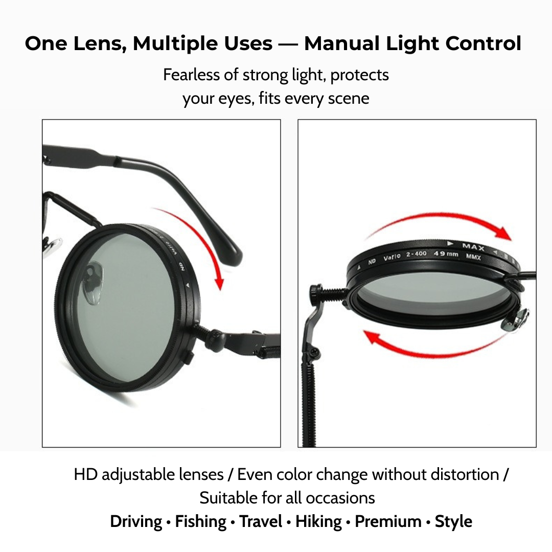 HD Adjustable Polarized Dimming Sunglasses