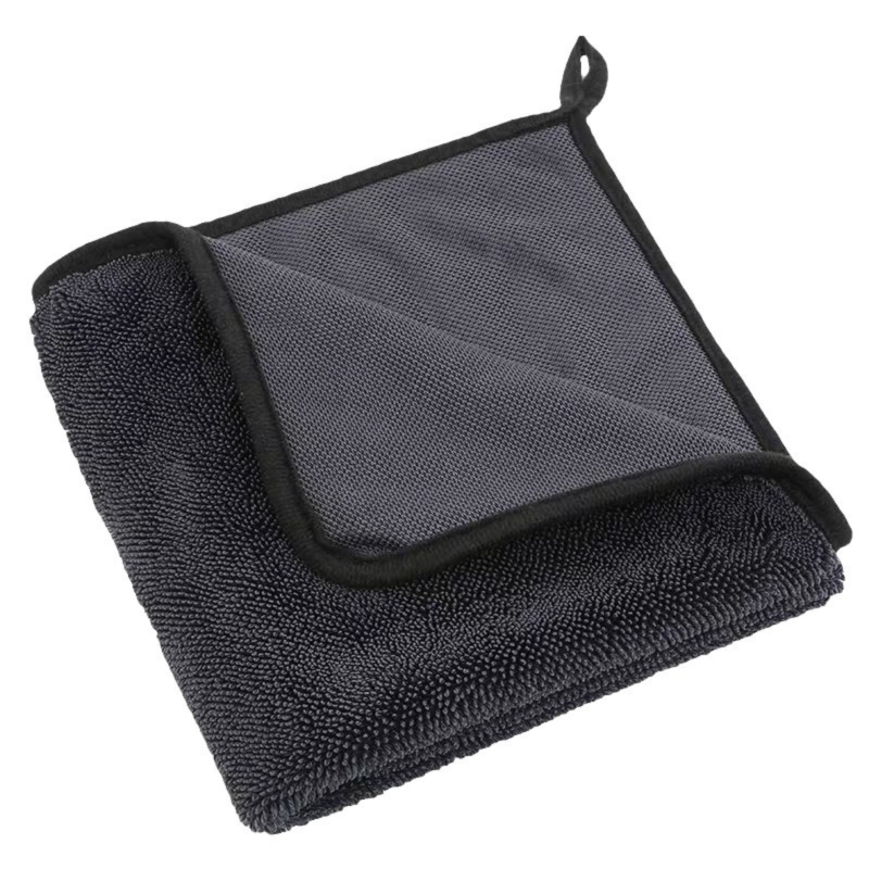 Thickened Absorbent Car Wash Towel – Seamless Twist Drying Cloth, No-Shed, Quick Water Collection