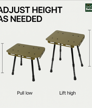 Modi Table – ultra compact, lightweight, and convenient
Fits perfectly inside a Boxable folding crate or backpack.