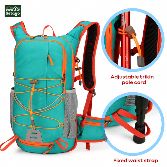 Trail 2035 Backpack – 20L–35L Capacity, Water Resistant, 3 Layer Back Support, Ultra Lightweight