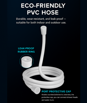 Portable Rechargeable Water Pump – Outdoor Bathing Essential for Camping, Dorms & Travel