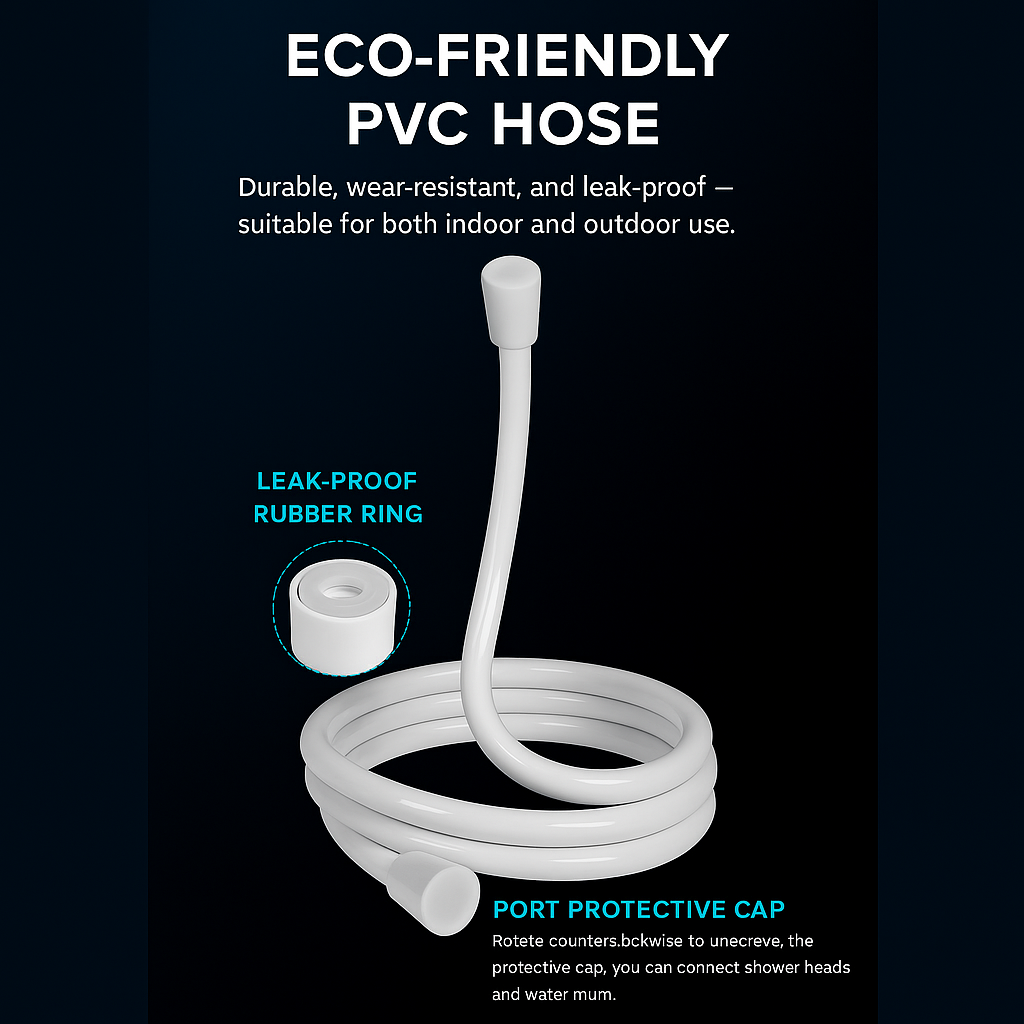 Portable Rechargeable Water Pump – Outdoor Bathing Essential for Camping, Dorms & Travel