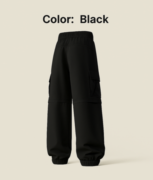 DualGear Convertible Pants – Durable, flexible fabric: water-resistant, scratch-resistant, quick-dry. Detachable pant legs