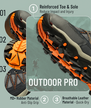 Hiking Outdoor Pro Shoes – Lightweight, cushioned, and excellent terrain grip