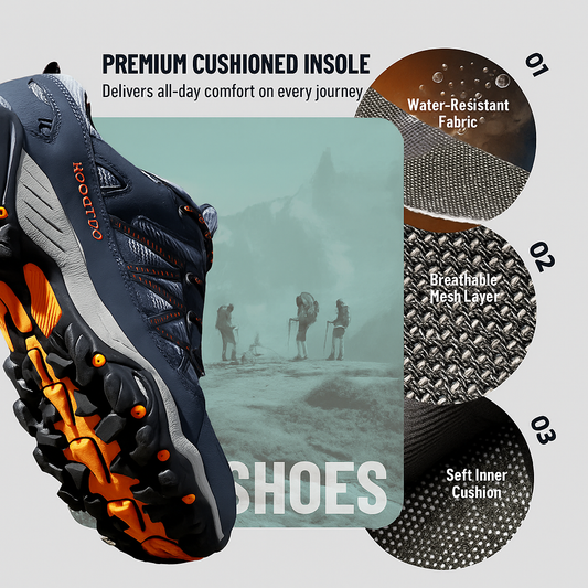 Hiking Outdoor Pro Shoes – Lightweight, cushioned, and excellent terrain grip
