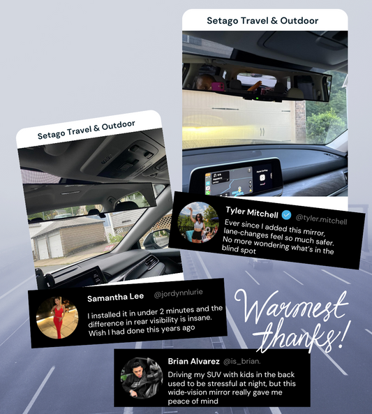 HD Wide Vision Rearview Mirror