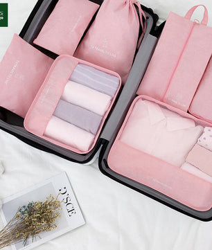 A smart travel tip for families with young children: the Travel Pack – a 7 pieces luggage organizer set for easier, lighter trips.