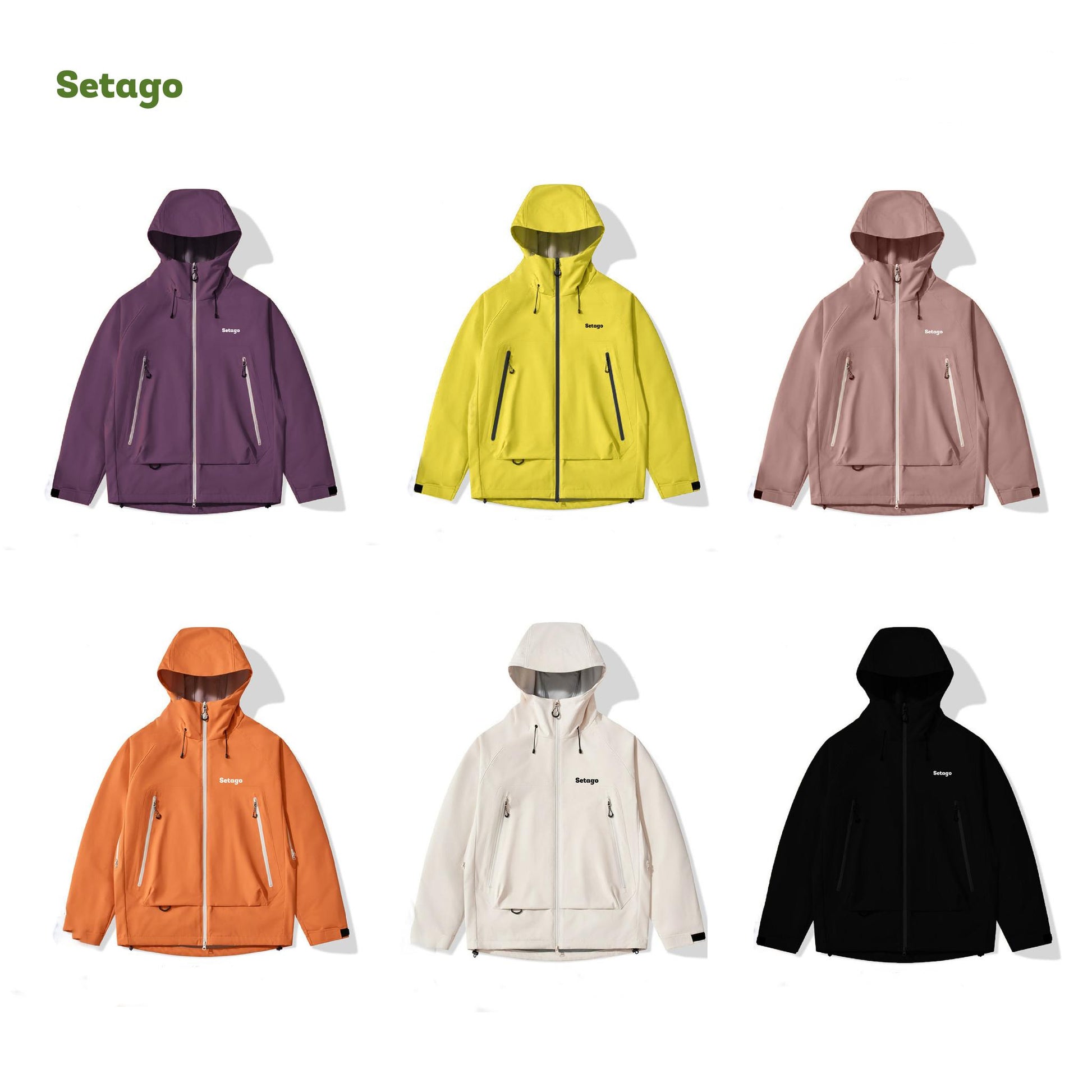 Venture Outdoor Jacket – Triple-layer Teflon fabric: water-repellent, stain-resistant, and windproof