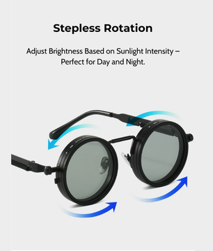 HD Adjustable Polarized Dimming Sunglasses