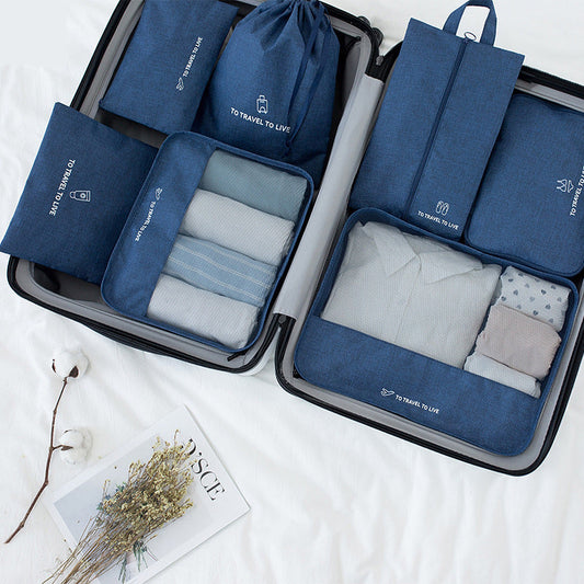 A smart travel tip for families with young children: the Travel Pack – a 7 pieces luggage organizer set for easier, lighter trips.