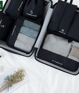 A smart travel tip for families with young children: the Travel Pack – a 7 pieces luggage organizer set for easier, lighter trips.