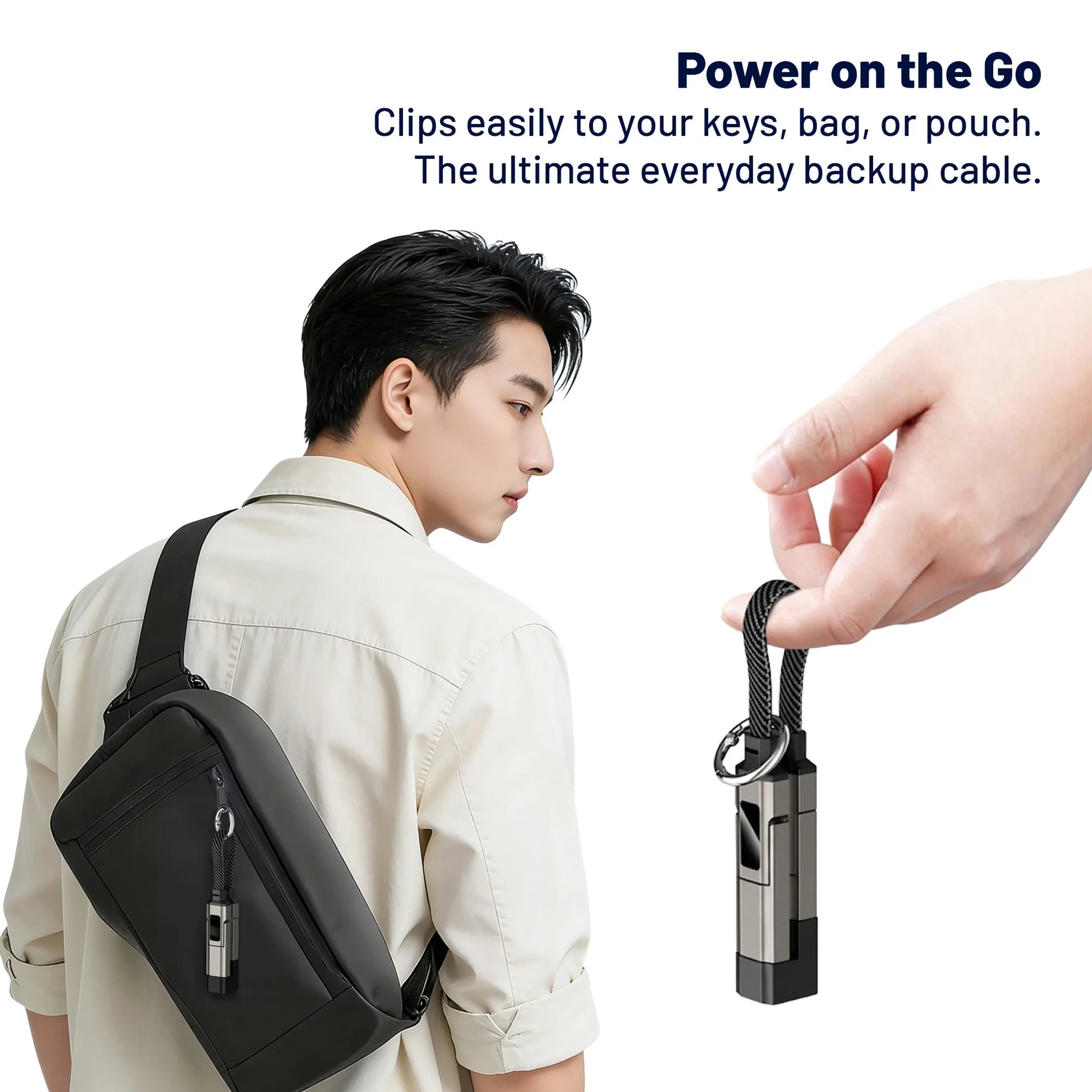 Voltra 4-in-1 Keychain Fast Charging Cable