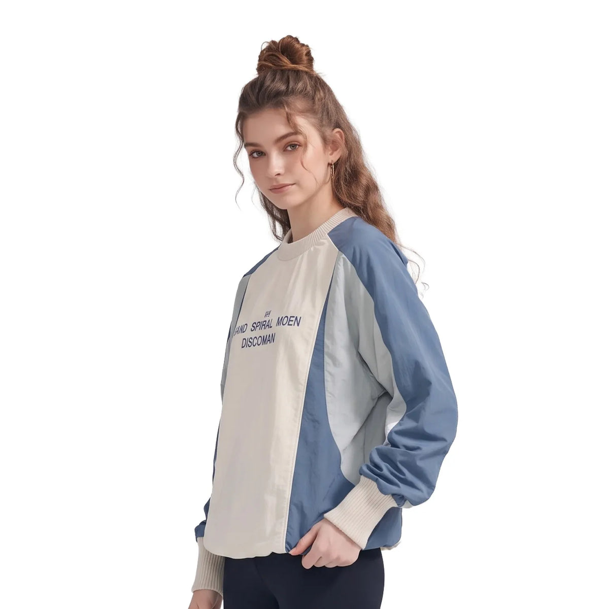 UNDREST Color-Block Pullover Jacket
