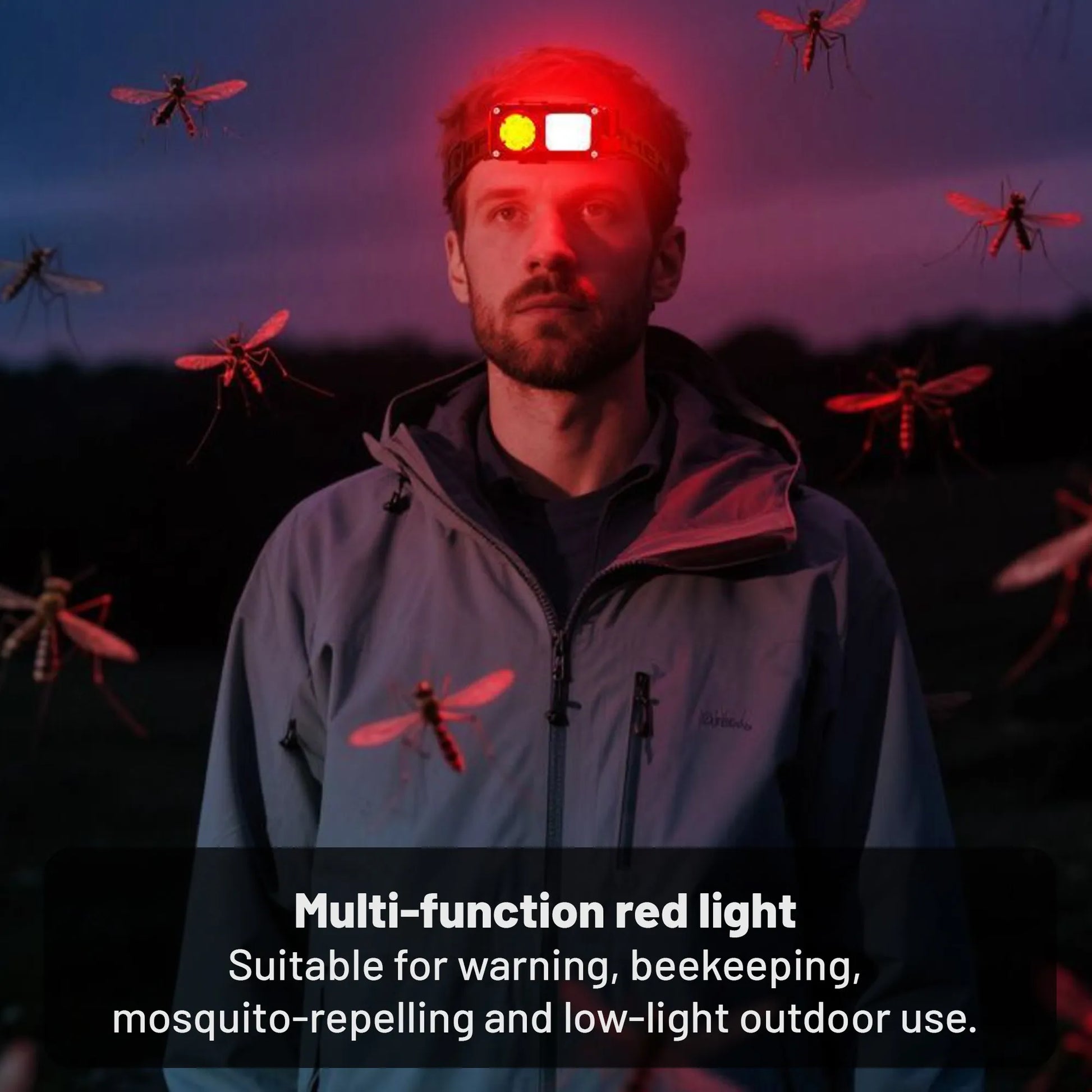 Multi-Function Rechargeable Headlamp