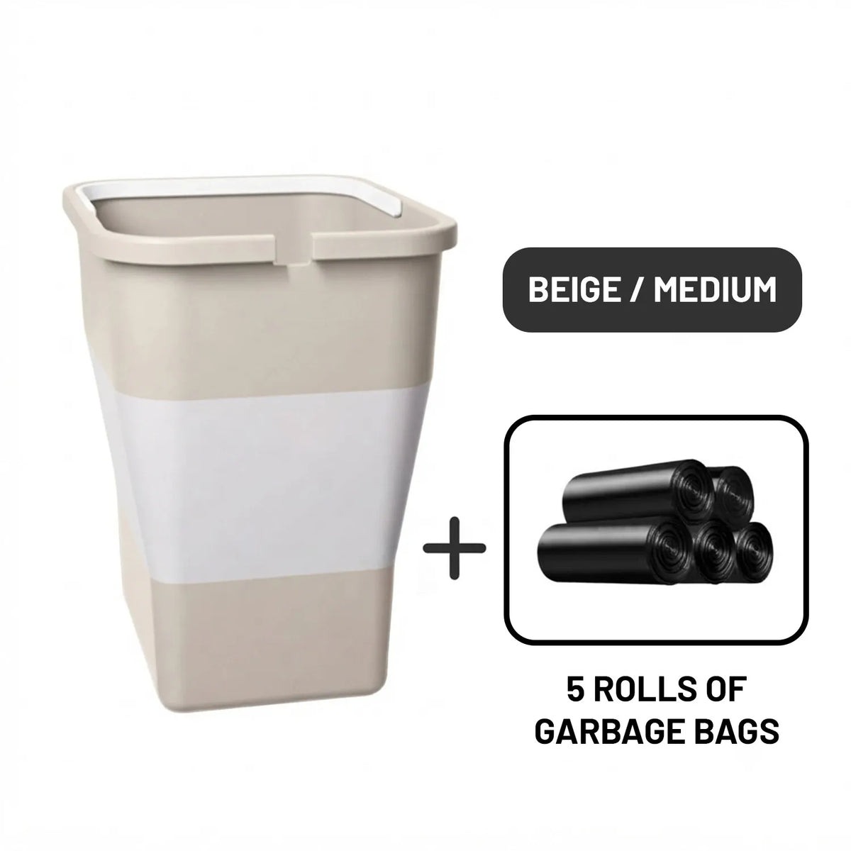 FoldBin Collapsible Car Trash Can