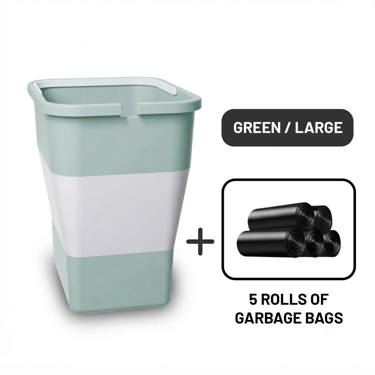 FoldBin Collapsible Car Trash Can