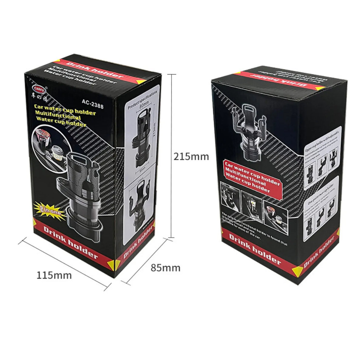 CupFlex 2-in-1 Car Cup Holder Expander