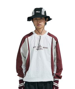 UNDREST Color-Block Pullover Jacket