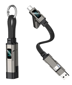 Voltra 4-in-1 Keychain Fast Charging Cable