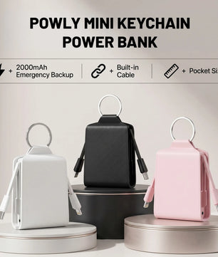Powly Mini Keychain Power Bank