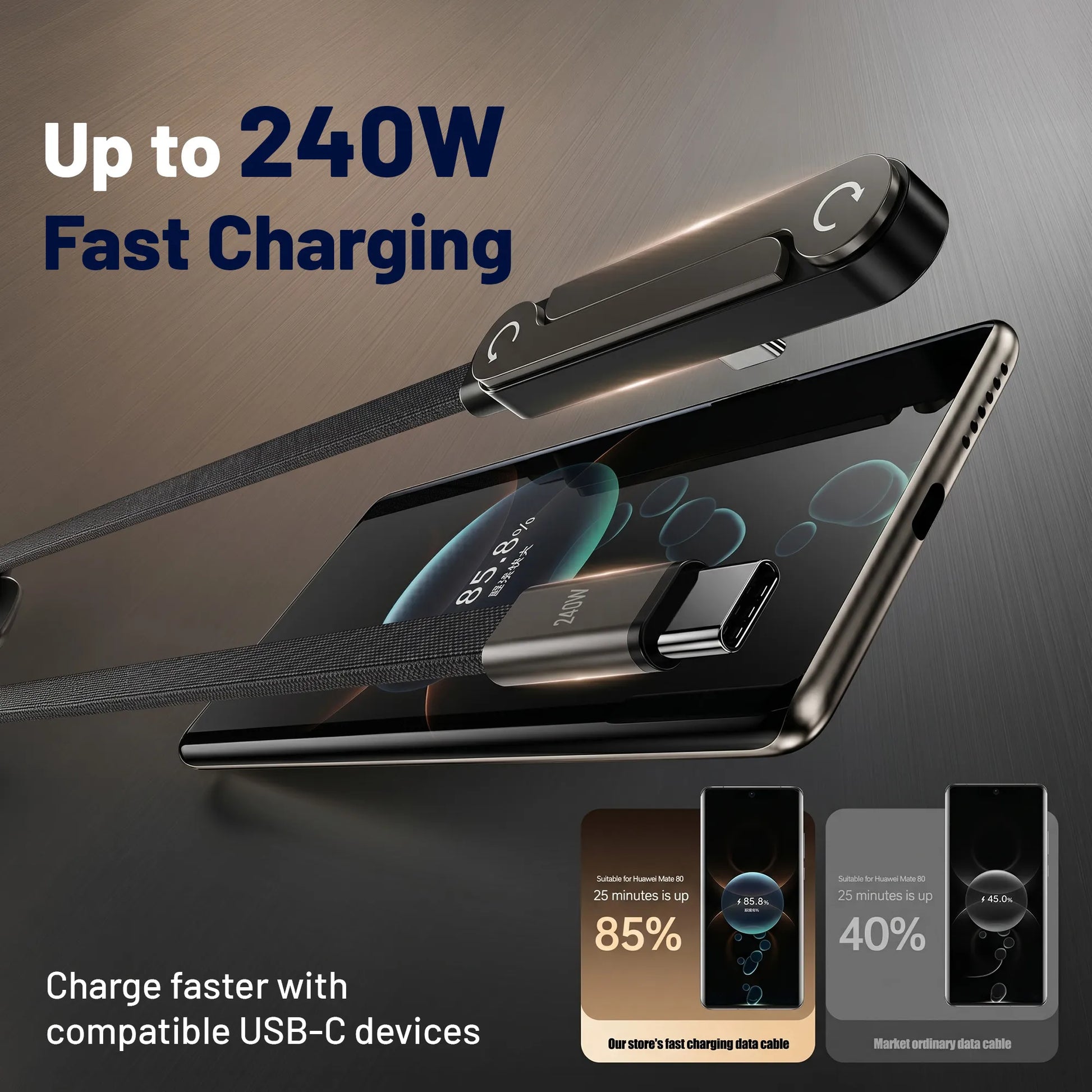 Flexio USB-C Fast Charging Cable