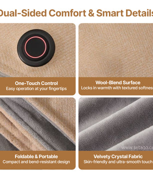Setago HeatCape™ – Graphene Heated Shawl Blanket