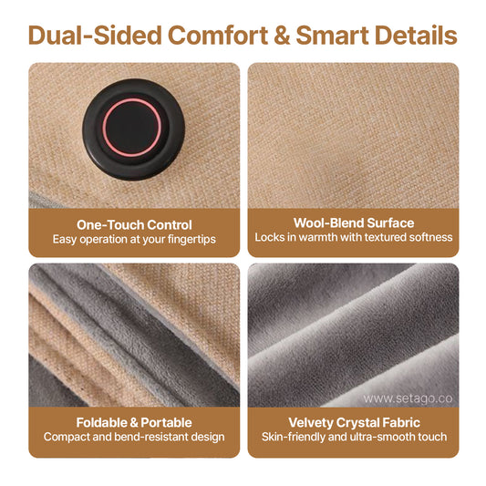 Setago HeatCape™ – Graphene Heated Shawl Blanket