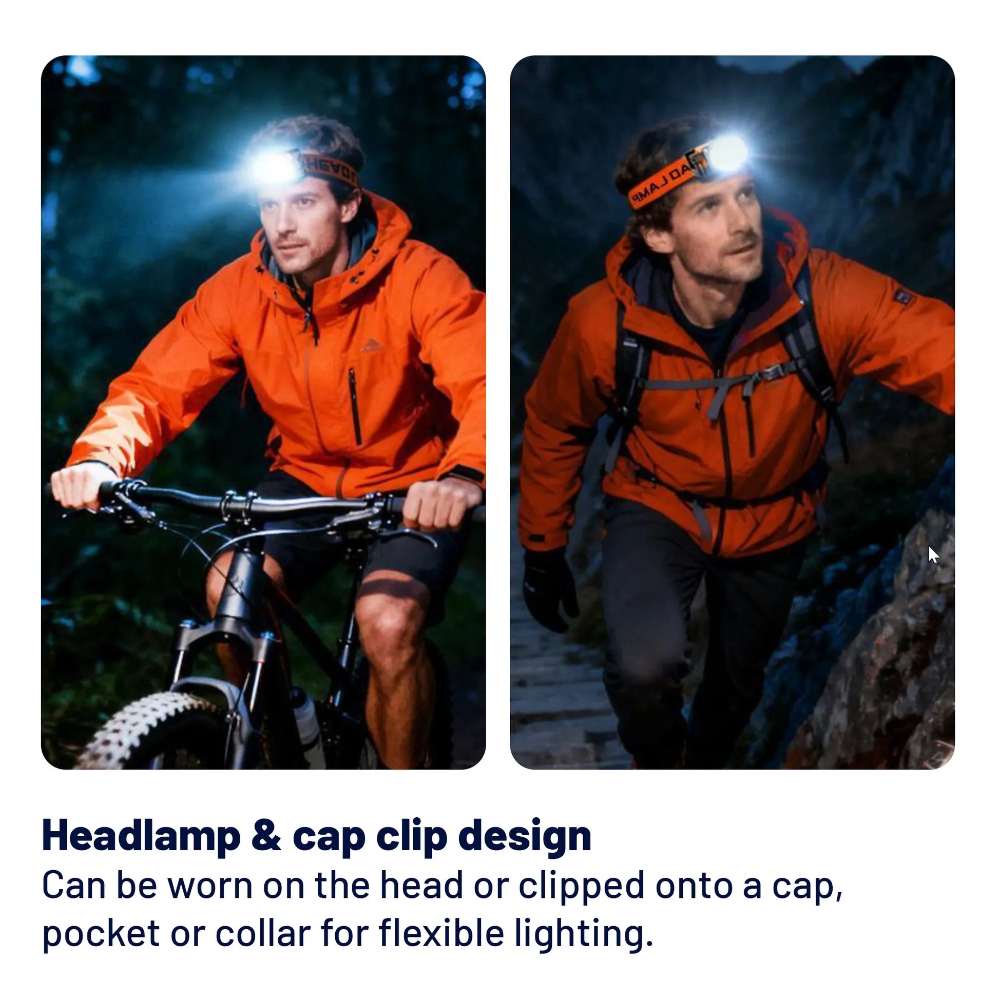 Multi-Function Rechargeable Headlamp