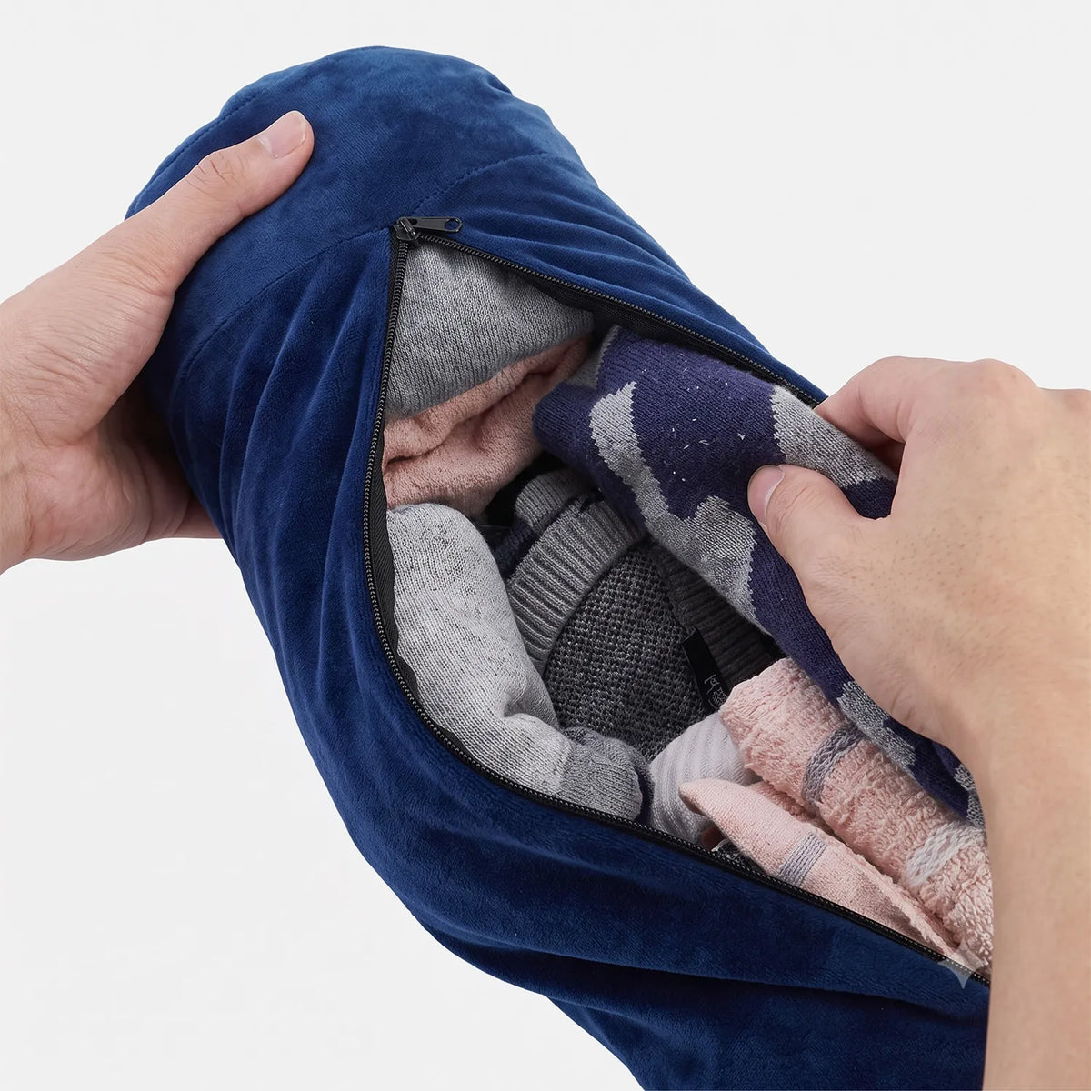PackRest Refillable Travel Neck Pillow