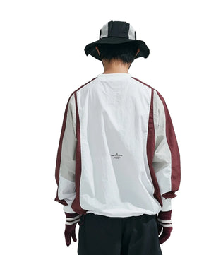 UNDREST Color-Block Pullover Jacket