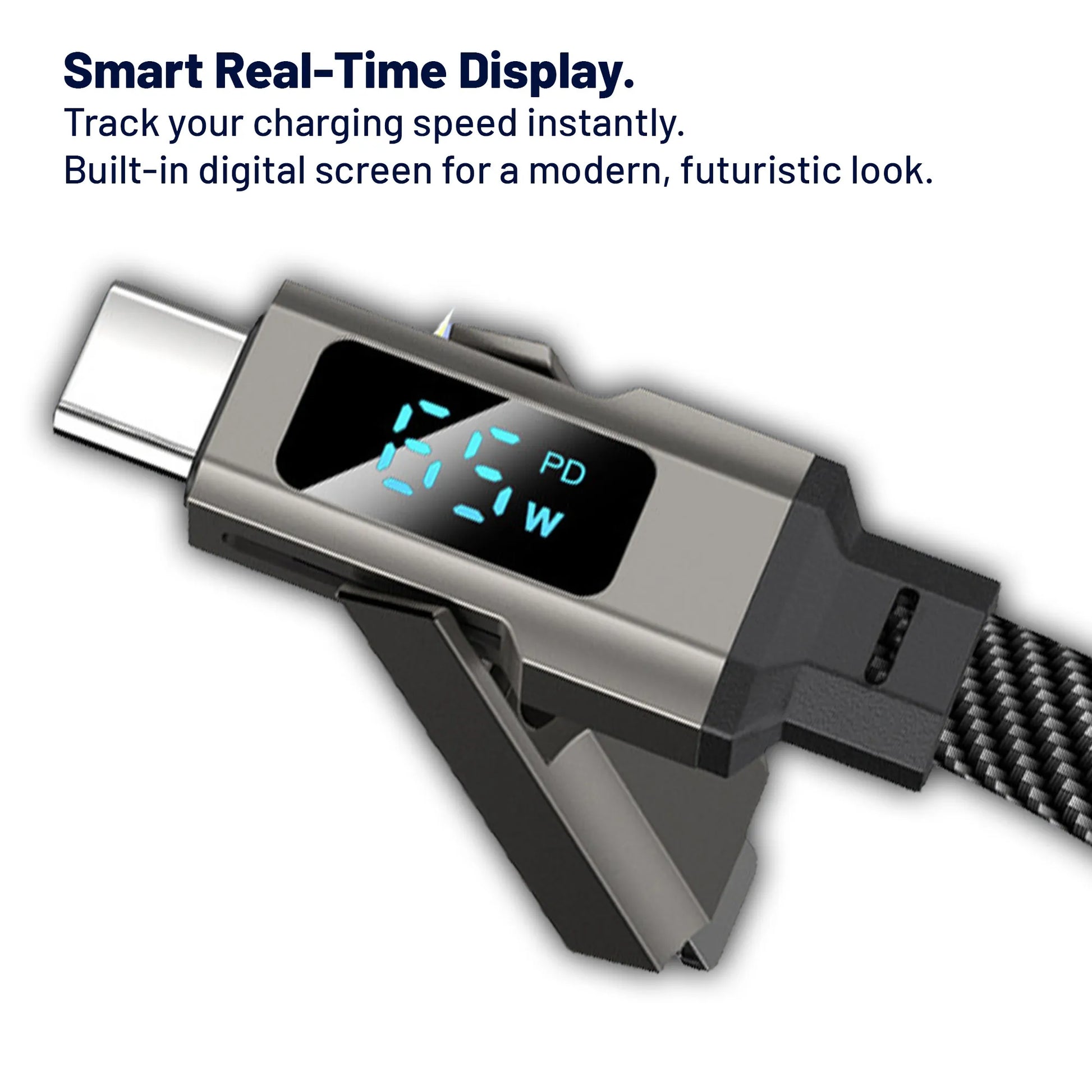Voltra 4-in-1 Keychain Fast Charging Cable