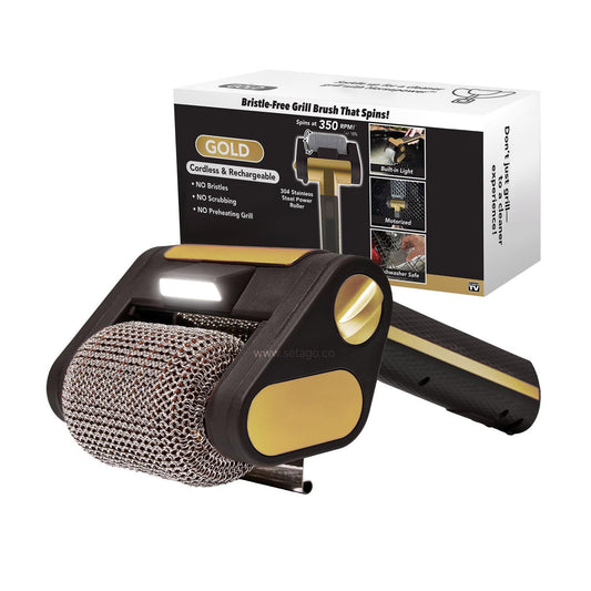 GrillMate Pro™ – Rechargeable Auto Roller Brush