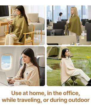 Setago HeatCape™ – Graphene Heated Shawl Blanket