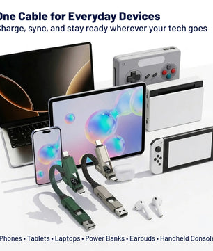 Voltra 4-in-1 Keychain Fast Charging Cable