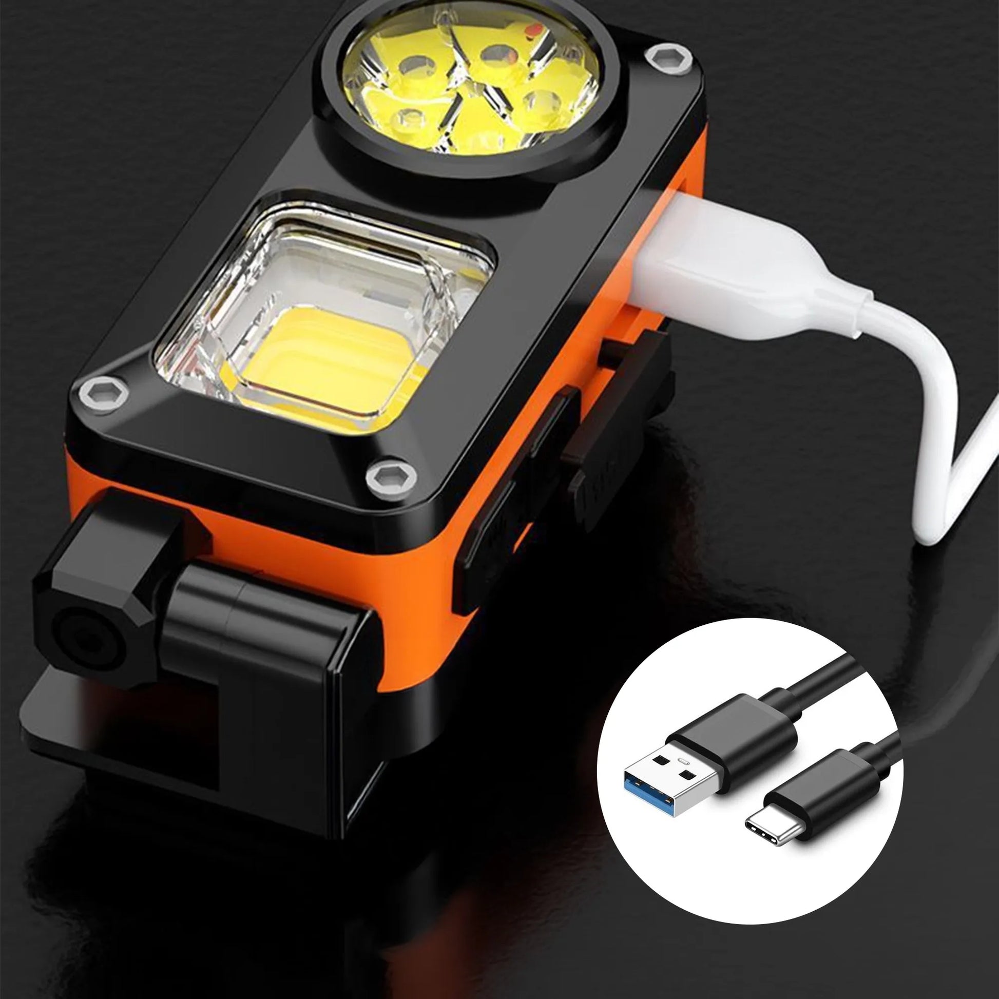 Multi-Function Rechargeable Headlamp