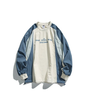 UNDREST Color-Block Pullover Jacket