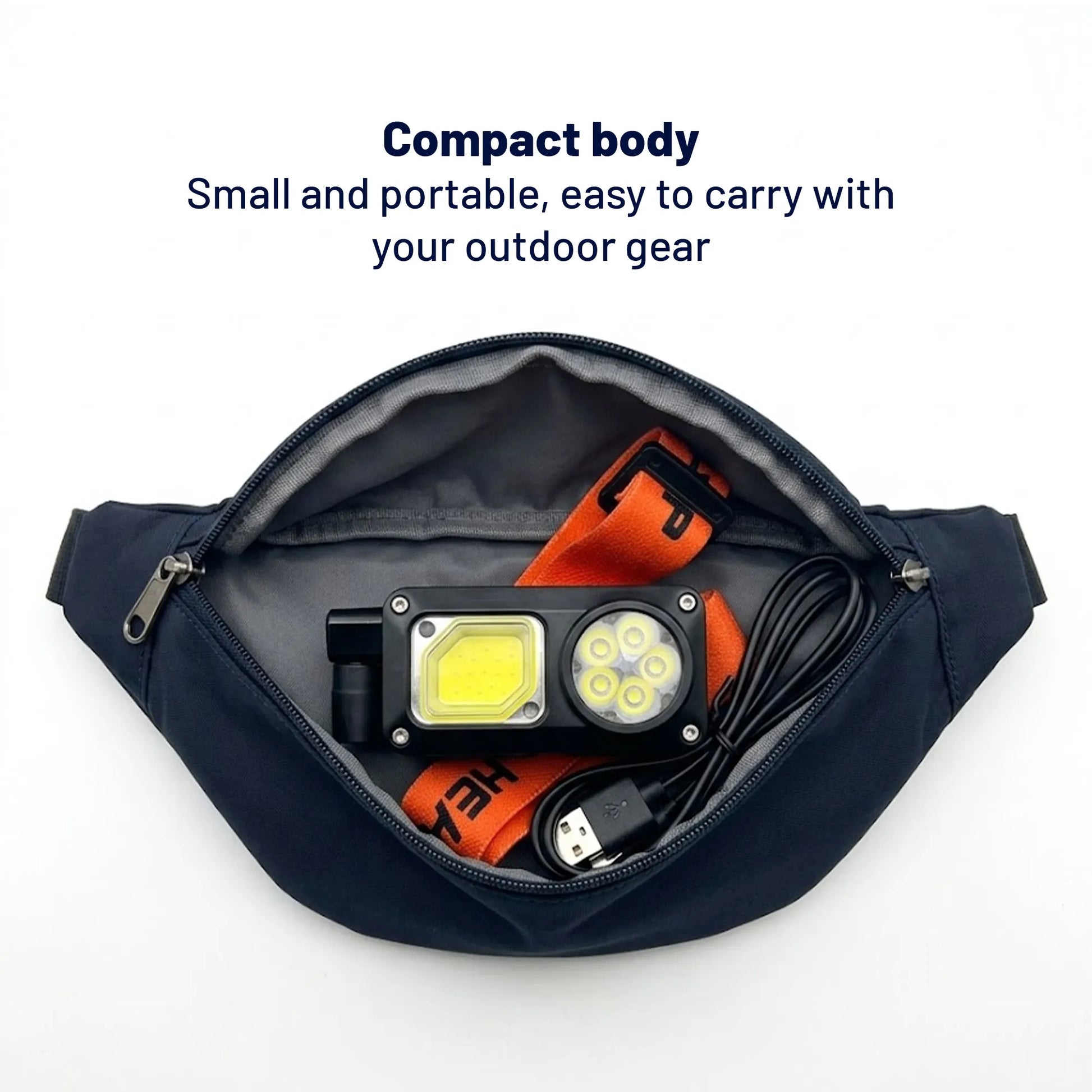 Multi-Function Rechargeable Headlamp