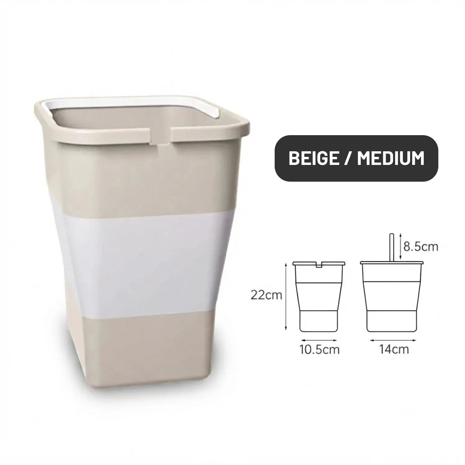 FoldBin Collapsible Car Trash Can