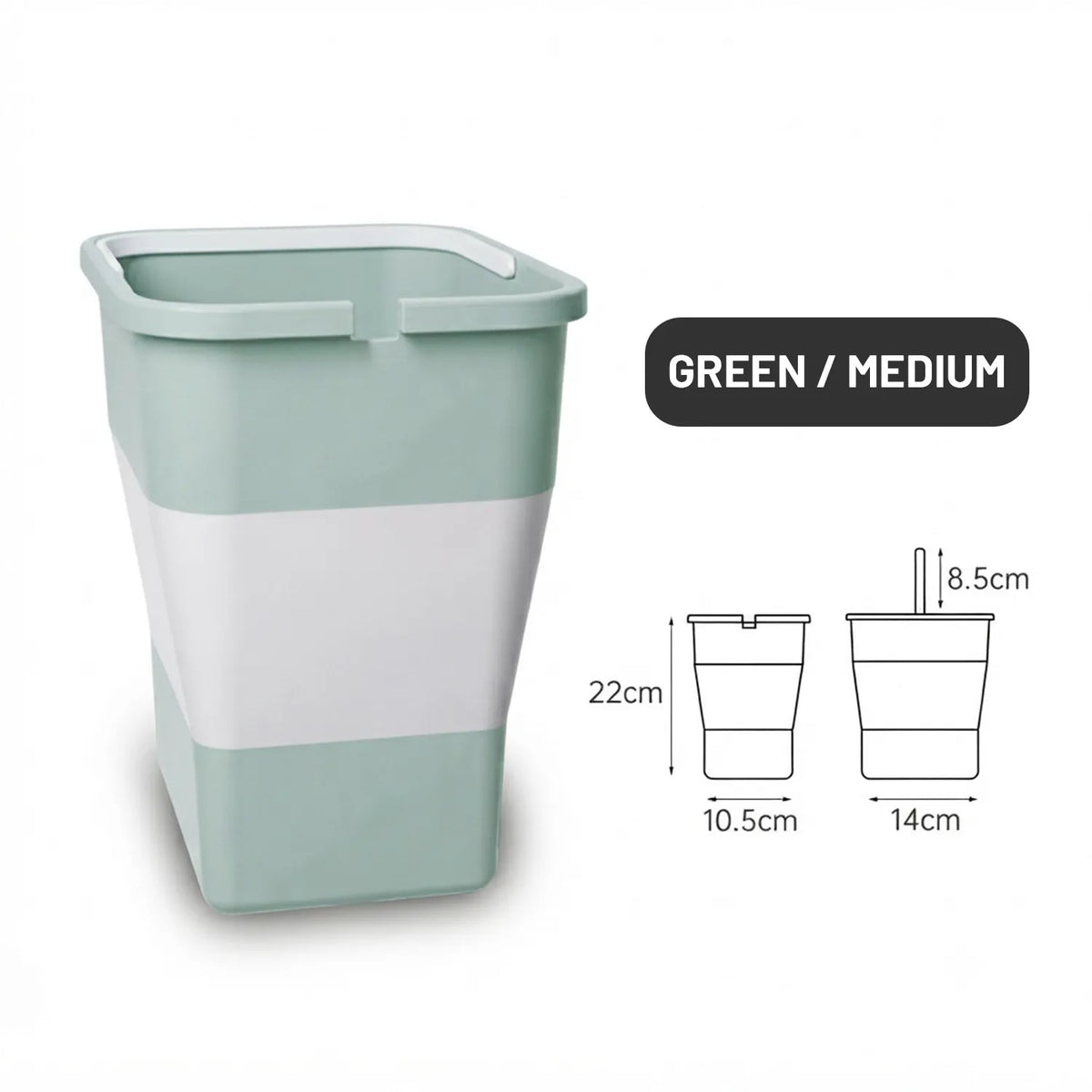 FoldBin Collapsible Car Trash Can