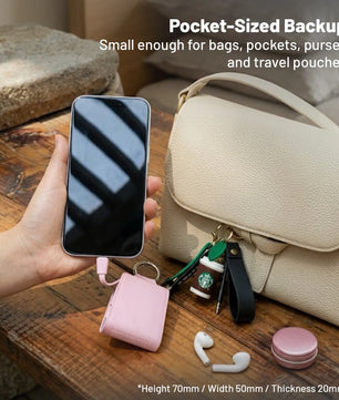 Powly Mini Keychain Power Bank