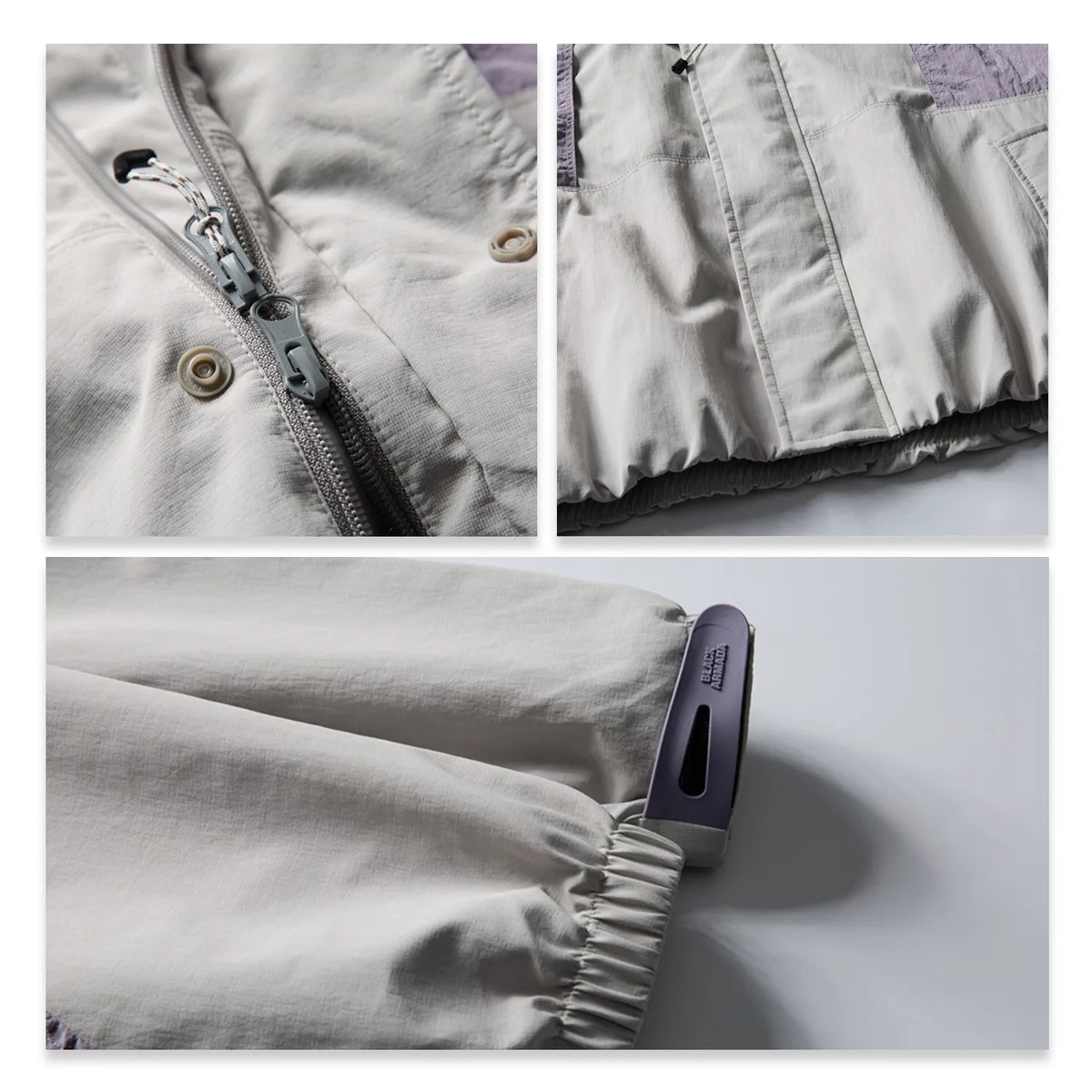 BLACK ARMADA Jacket – Windproof, Water-Resistant & Lightweight