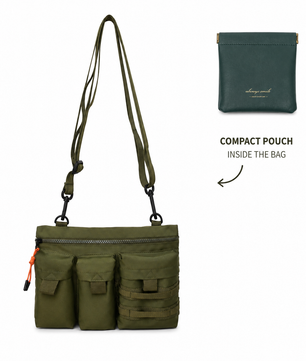 Setago MILI™ EDC Sling Bag – versatile outdoor sling bag inspired by military style