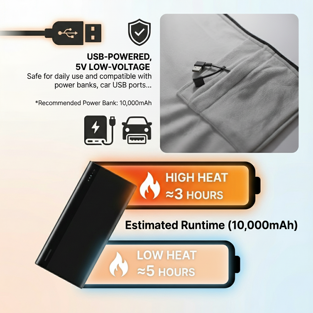 Setago HeatCape™ – Graphene Heated Shawl Blanket
