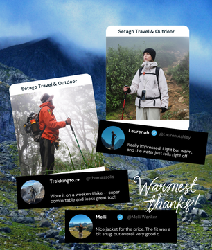 Venture Outdoor Jacket – Triple-layer Teflon fabric: water-repellent, stain-resistant, and windproof