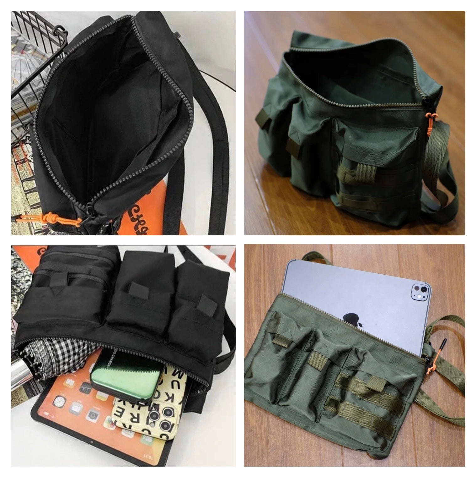 Setago MILI™ EDC Sling Bag – versatile outdoor sling bag inspired by military style
