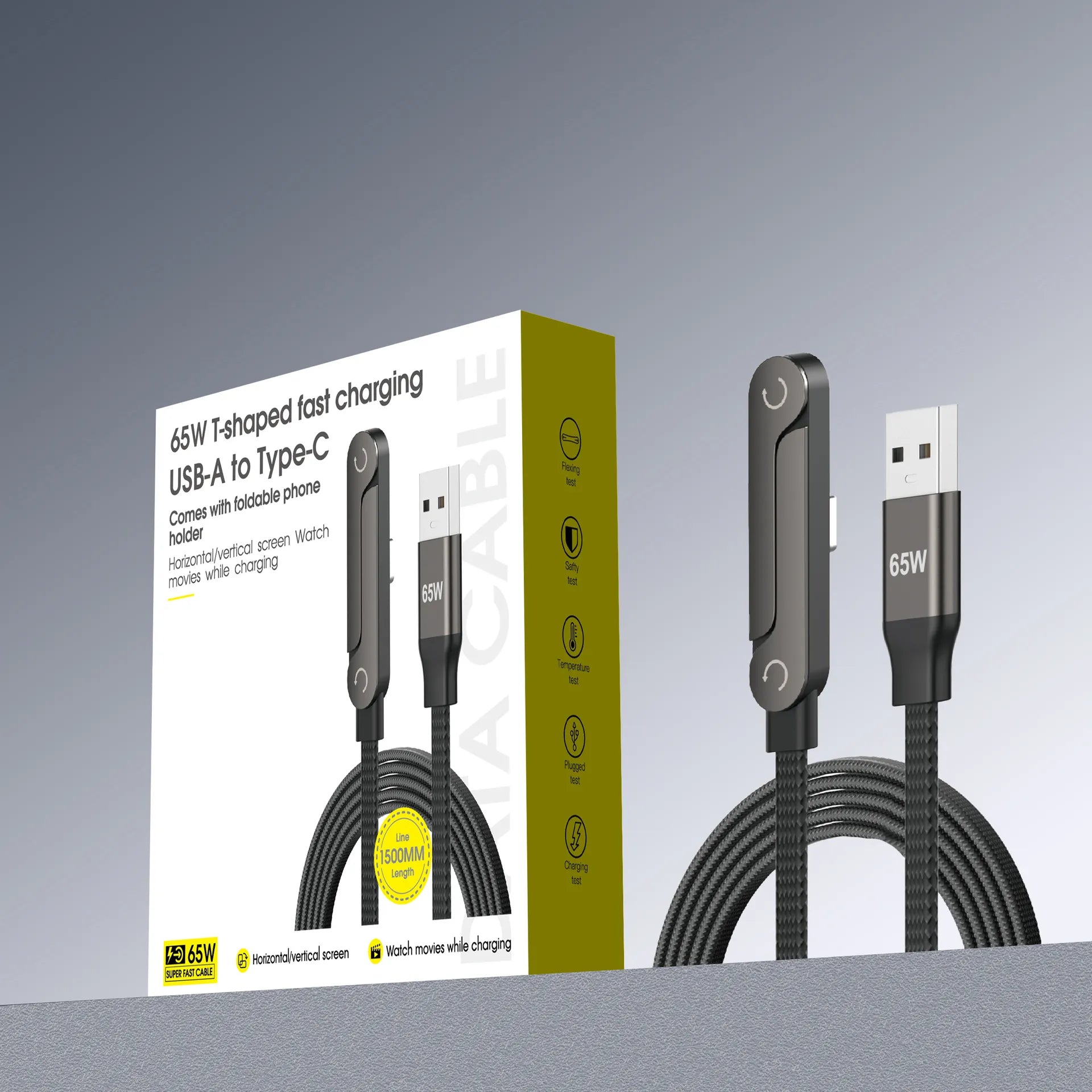 Flexio™ PowerStand Fast Charging Cable