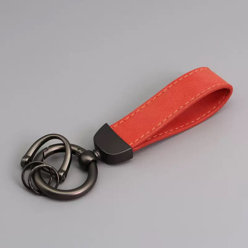 Keylo suede leather keychain