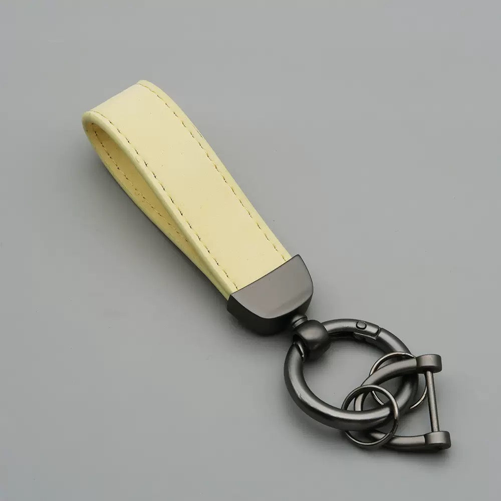 Keylo suede leather keychain