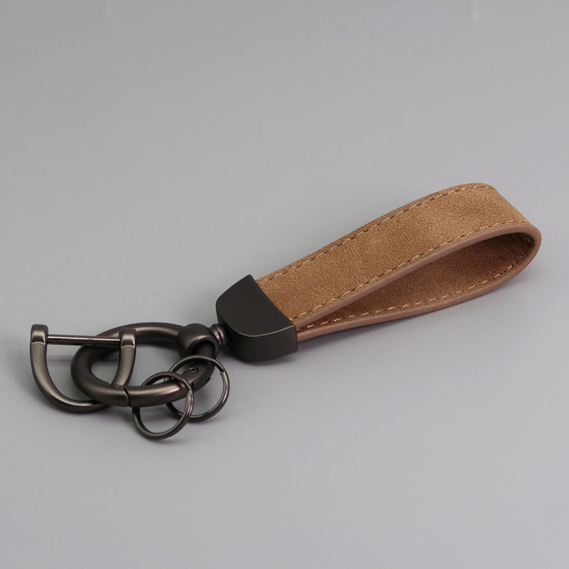 Keylo suede leather keychain